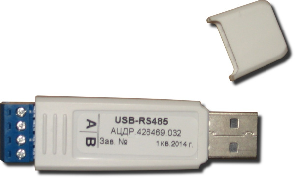 USB-RS485 преобразователь интерфейса USB/RS485 с гальванической развязкой Болид 
