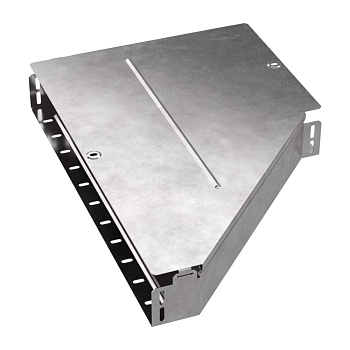 PR16.0701 Переходник левый с крышкой Стандарт 600х300х80 Промрукав