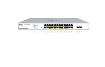 WI-PCES326GF v2 коммутатор настраиваемый PoE 370Вт, порты 24 PoE GE + 2 SFP, Easy Smart, Wi-Tek