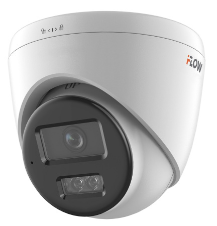 F-IC-1382CM(2.8mm) (Аналог DS-I853M(2.8mm)) 8Мп уличная IP-камера с гибридной Smart-подсветкой и встроенным микрофоном iFlow