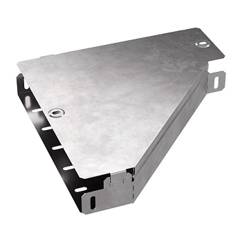 PR16.0495 Переходник левый с крышкой Стандарт 300х100х50 Промрукав PR16.0495 Переходник левый с крышкой Стандарт 300х100х50 Промрукав