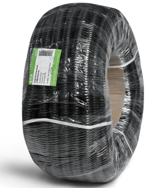 810-020 Металлорукав (рукав металлический в ПВХ) Р3-Ц-П 20 (20 мм) с зондом (50 м) ПожТехКабель