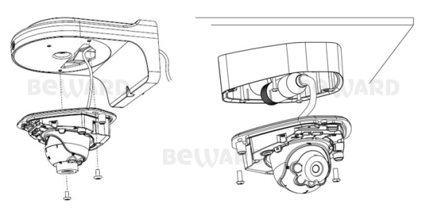 SV3212DM уличная купольная IP-камера со встроенным микрофоном Beward