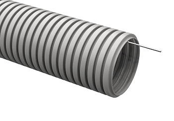 CTG20-20-K41-050I труба гофрированная ПВХ d=20 мм с зондом (50 м/бухта) IEK