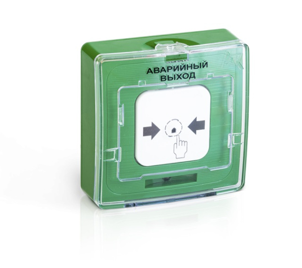 УДП 513-11ИКЗ-R3 "АВАРИЙНЫЙ ВЫХОД", цвет зеленый (20 шт/уп) Рубеж