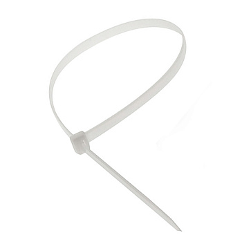 PR08.2717 хомут-стяжка кабельная нейлоновая 4,8х500 мм белая (100 шт/8000 шт уп/кор) Промрукав