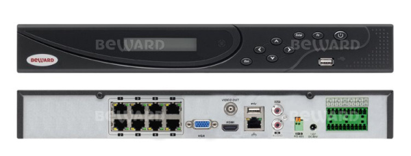 BK1216H2-P8 IP-видеорегистратор 16-ти канальный Beward