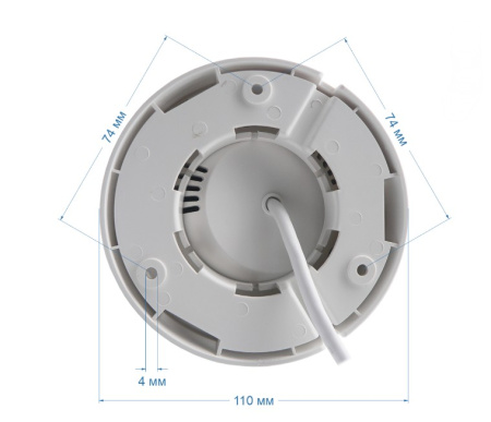 ST-SX4542 POE LIGHT 4Мп (3,6мм) купольная внутренняя IP-камера видеонаблюдения Space Technology