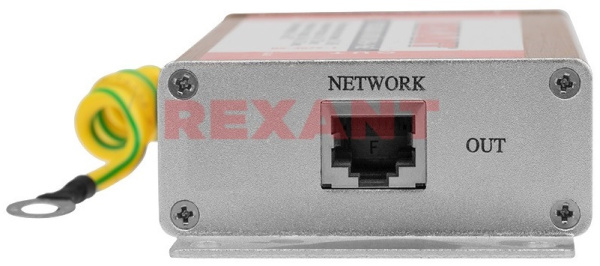 Грозозащита витой пары разъем RJ45 с PoE REXANT (05-3079-1)