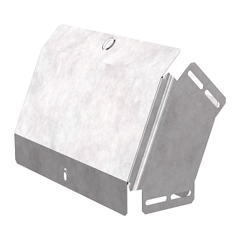 PR16.0560 Угол вертикальный внешний 45 градусов с крышкой Стандарт 300х100 Промрукав PR16.0560 Угол вертикальный внешний 45 градусов с крышкой Стандарт 300х100 Промрукав