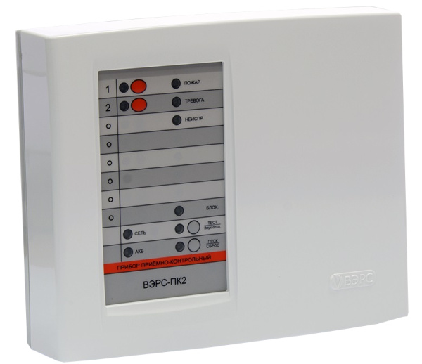 ВЭРС-ПК 2П прибор приемно-контрольный охранно-пожарный