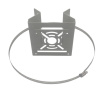 ST-BSS (версия 4) (С ХОМУТОМ) кронштейн одинарный малый универсальный Space Technology