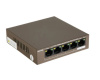 TEF1105P-4-38W 5-портовый коммутатор GE без управления с 4 портами PoE Tenda
