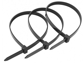 Хомут nylon 7,6х500 мм черный (07-0503) (100 шт/уп) REXANT