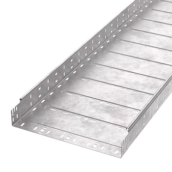PR16.13213 лоток перфорированный Профи HDZ 500х80х3000 (1,2 мм) (6 м/уп) Промрукав
