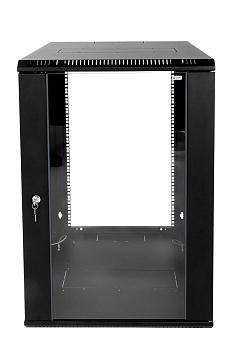 ШРН-Э-18.500-9005 Шкаф телекоммуникационный 19" настенный 18U ЦМО