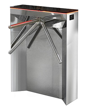 SA400-E300-MF турникет полуавтоматический (антипаника) (нержавейка+камень) Сибирский Арсенал