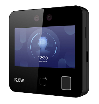 F-KD-3323PMFC (Аналог DS-K1T343MFX) терминал доступа с распознаванием лиц (Mifare 1 + опечатки пальцев) iFlow