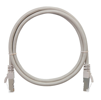NMC-PC4SD55B-010-GY коммутационный шнур NIKOMAX F/UTP 4 пары, Кат.5е