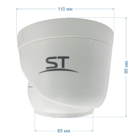 ST-SF5903 FORT 5Мп (2,8мм) купольная уличная всепогодная IP камера видеонаблюдения с встроенным микрофоном Space Technology