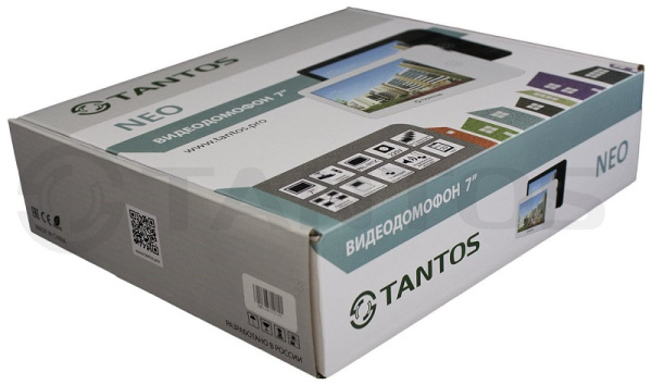 iPanel 2 (Metal) + и NEO (black) комплект видеодомофона Tantos