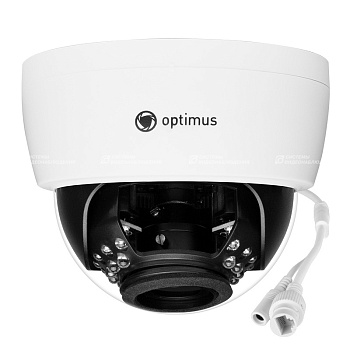 IP-S025.0(2.8-12)P_V1 купольная внутренняя IP-камера видеонаблюдения Optimus