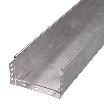 PR16.1210 лоток неперфорированный Стандарт HDZ 200х100х3000 (0,8 мм) (6 м/уп) Промрукав