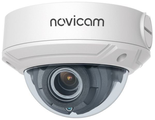 PRO 27 (ver.1283) уличная всепогодная купольная вандалозащищенная IP-камера видеонаблюдения Novicam