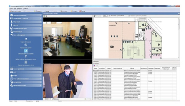 PERCo-SM13 модуль «Центральный пост» PERCo