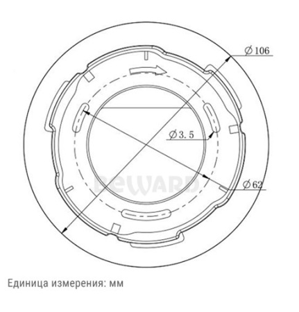 SV2012DBS (2,8 мм) уличная купольная IP камера видеонаблюдения с встроенным микрофоном Beward