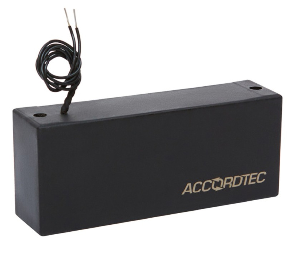 ML-300П с уголком (черный) замок электромагнитный ACCORDTEC