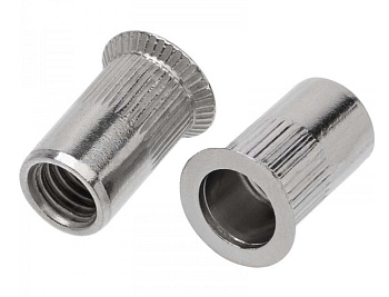 Заклепка резьбовая М4 ZKR-РВ с потайным бортиком