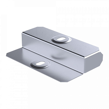 PR16.5701 переходник по высоте Стандарт INOX (AISI 409) 100х100х80 Промрукав