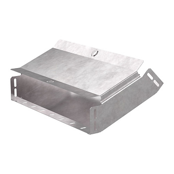 PR16.0593 Угол вертикальный внутренний 45 градусов с крышкой Стандарт 400х80 Промрукав PR16.0593 Угол вертикальный внутренний 45 градусов с крышкой Стандарт 400х80 Промрукав