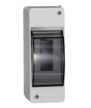 MKP42-N-02-30-20_КМПн 2/2 бокс с прозрачной крышкой для 2-х авт.выкл. IEK