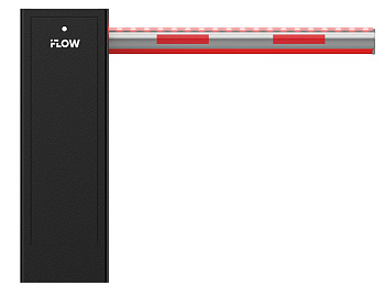 F-EB-VB0-R/A4 (Аналог DS-TMG300-DR/A(4m light bar)) шлагбаум 4 м с лампочкой iFlow