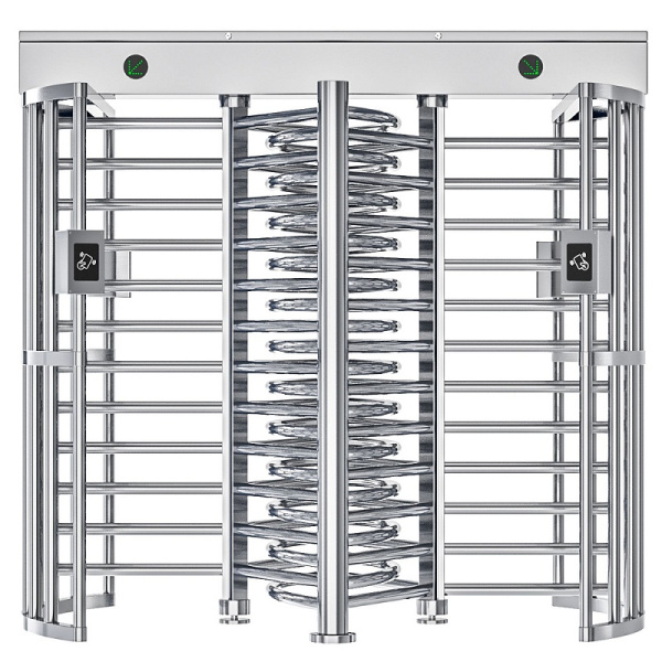 Блокпост РСТ 1200 полноростовой двухпроходной роторный турникет