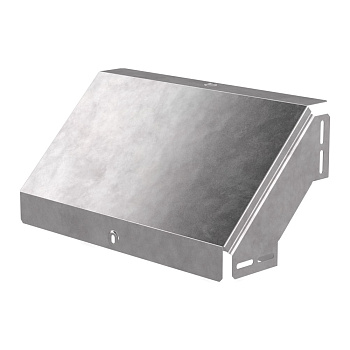 PR16.0585 Угол вертикальный внешний 90 градусов с крышкой Стандарт 400х100 Промрукав PR16.0585 Угол вертикальный внешний 90 градусов с крышкой Стандарт 400х100 Промрукав