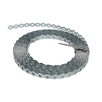 PR08.4263 лента монтажная перфорированная волна ЛМПВ 12х0,55 (25 м.) Промрукав