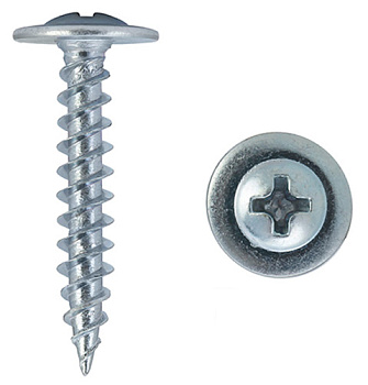 Саморез 4,2х25 с прессшайбой острый (500 шт/уп)