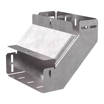 PR16.0531 Угол вертикальный внутренний 90 градусов с крышкой Стандарт 200х80 Промрукав