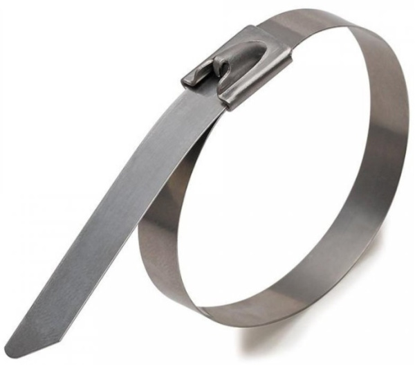 PR08.3969 стяжки кабельные стальные СКС (316) 7,9*200 (100 шт/уп) Промрукав