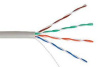 NKL 9140A-IY кабель NIKOLAN U/UTP 4 пары, Кат.6, внутренний, PVC, 23 AWG, одножил.305м 250МГц, (305 м/бухта)
