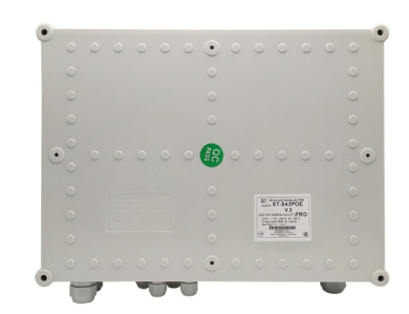 ST-S43POE (4G/1G/1S/65W/А/OUT) PRO (версия 3) сетевой PoE коммутатор Space Technology