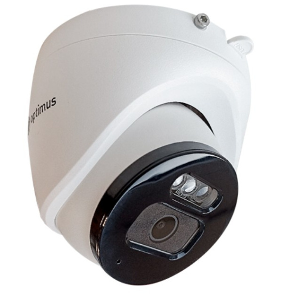 IP-S042.1(2.8)MPC_V.1 купольная уличная IP камера видеонаблюдения с встроенным микрофоном Optimus