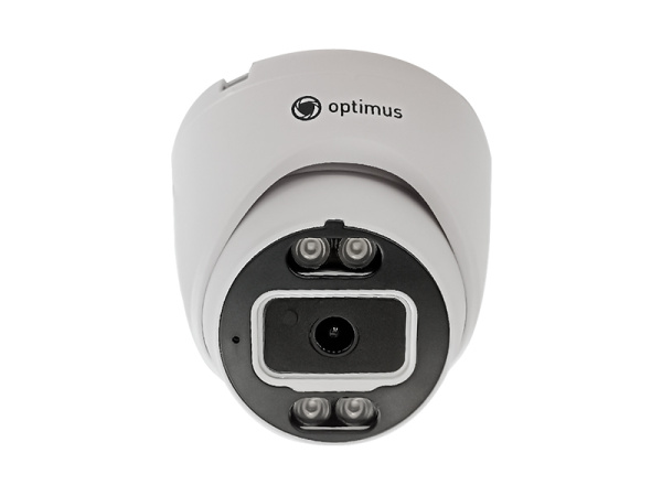 IP-S025.0(2.8)MP_V.3 купольная внутренняя IP камера видеонаблюдения с встроенным микрофоном Optimus