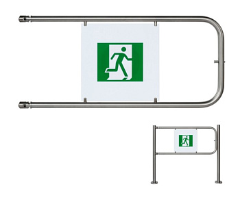 PERCo-BH02 1-17 поворотная створка PERCo