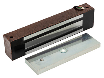 ML-295KB-2  замок электромагнитный с уголкос (коричневый) AccordTec