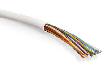 КСПВ 20х0,5 мм (0,2 мм²) кабель для монтажа систем сигнализации (белый) (200 м/бухта) Паритет