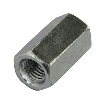 PR08.7454 Гайка соединительная нержавеющая (А2) М12 (DIN 6334) (50 шт/уп) Промрукав